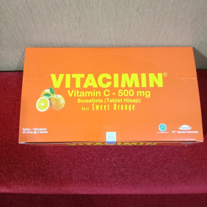 vitacimin 1 box = 100 tablet