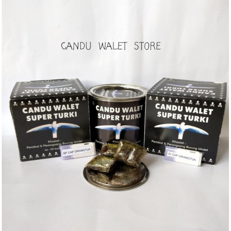 CANDU WALET CAP SUPER TURKI ORIGINAL PERKALENG ISI 20 BUNGKUS BONUS SP DAN SI