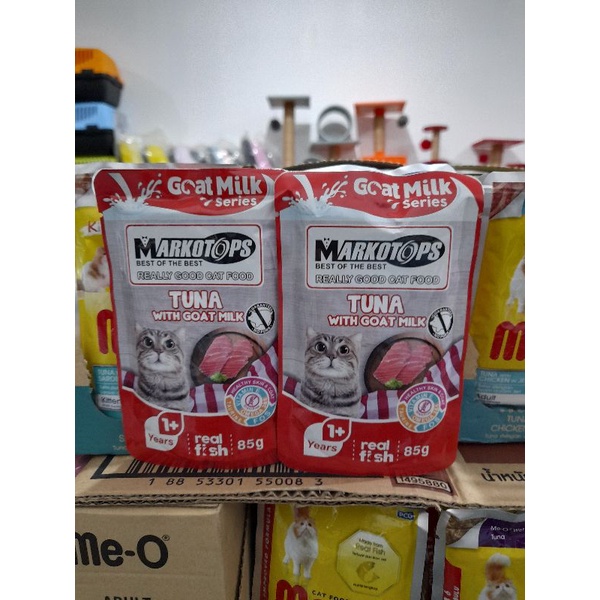 Makanan Basah Kucing Markotop Sachet 85g - Tuna