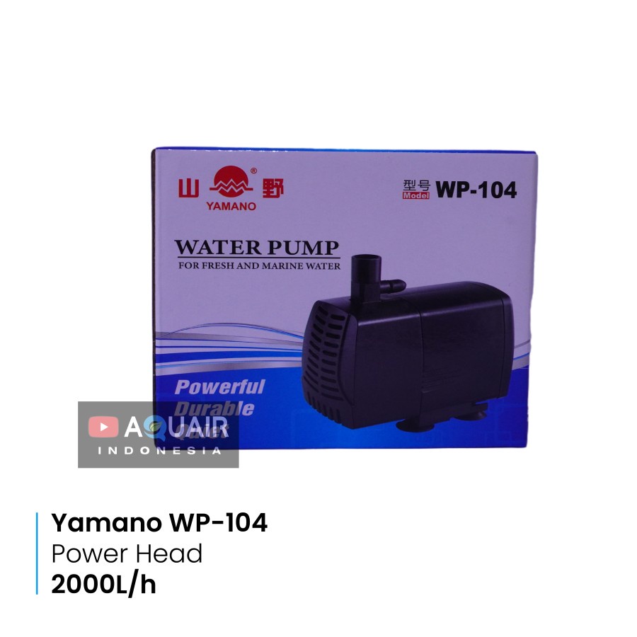 Pompa Air Kolam Aquarium Yamano WP-104 / Pompa Air Celup Kolam Yamano