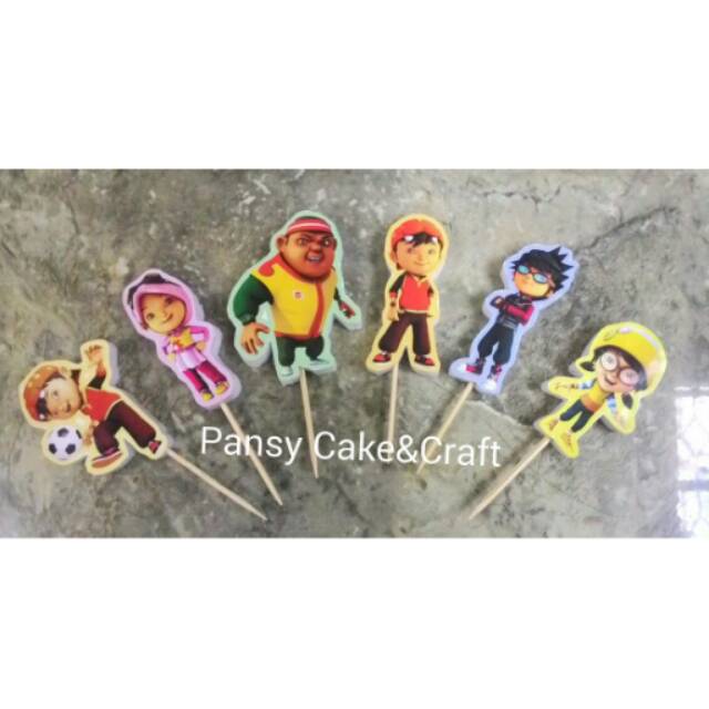 Cupcake/Cake topper Boboiboy