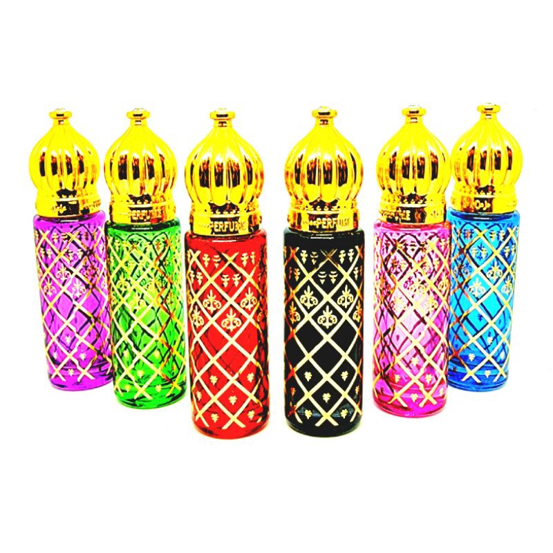 Botol Minyak Wangi / Botol Parfume Kubah botol tola antik botol minyak arab saudi Premium Design 6ml