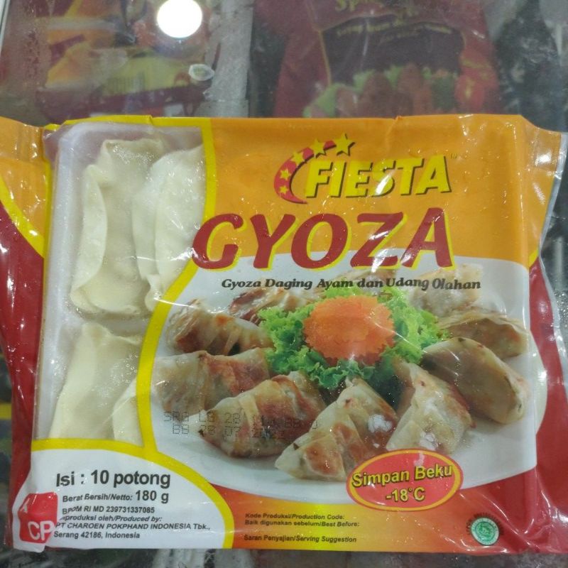 

Fiesta Gyoza 180gr 10pcs