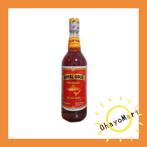 Royal Gold Brand Fish Sauce / Royal Gold Kecap ikan Thailand 725ml