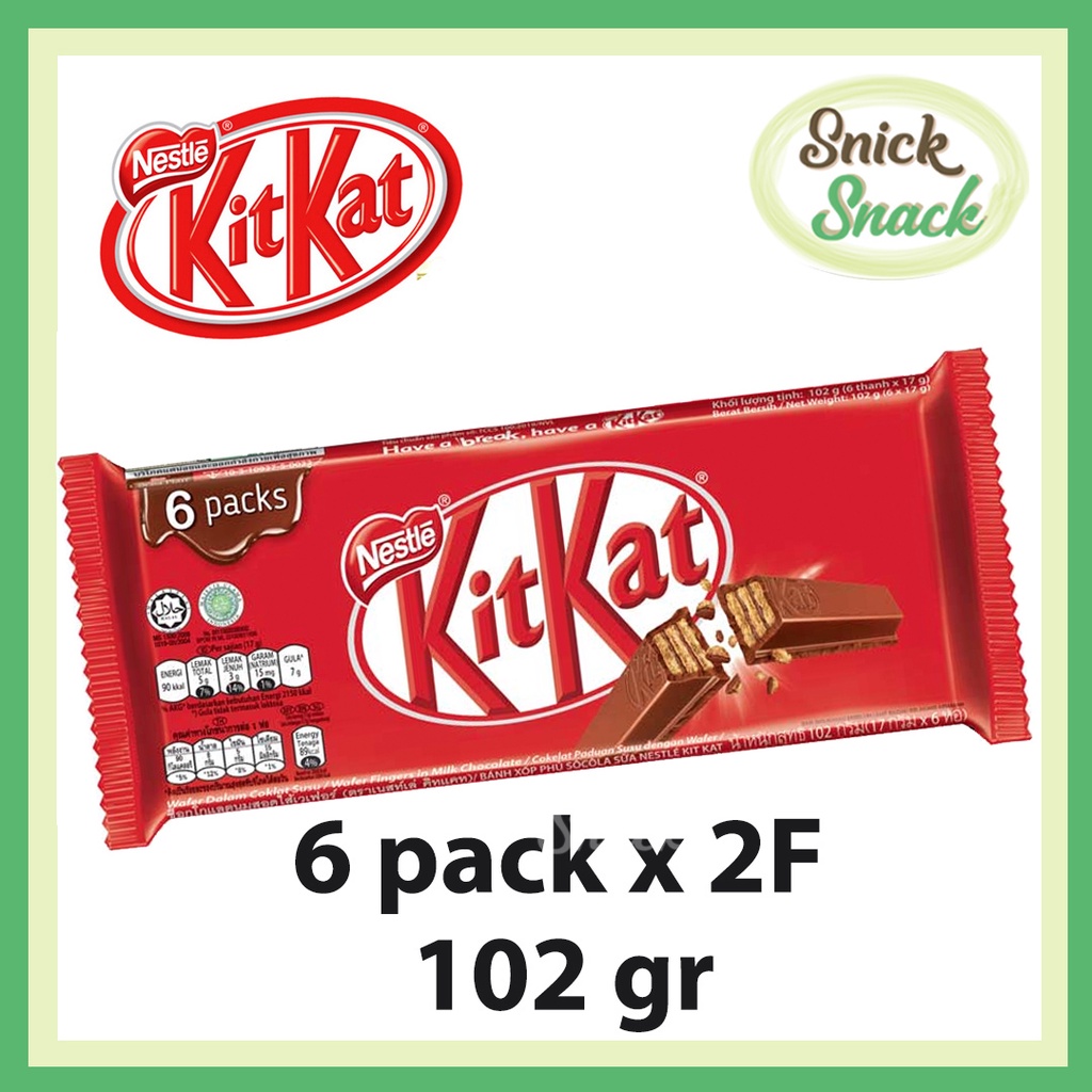 

Kit Kat Valentine Day Limited Edition Coklat KitKat Nestle 6 pack x 2F 102 gr Cokelat