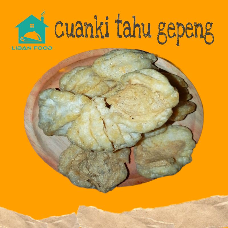 

CUANKI TAHU GEPENG 50PCS/ CUANKI TAHU GEPREK/LIBANFOOD