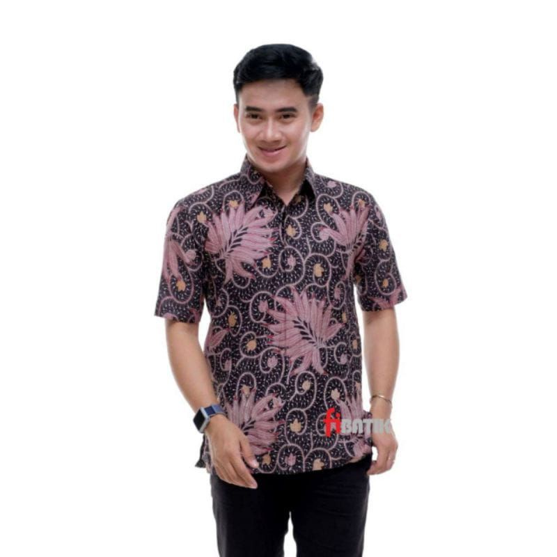 KEMEJA BATIK PRIA LENGAN PENDEK BIG SIZE JUMBO M.L.XL.XXL.3L.4L.5L.6L.7L.8L.9L.10L