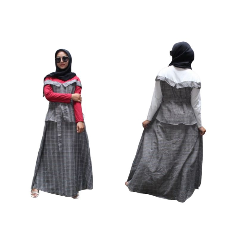 Gamis Sabrina Ori Katun Import Premium