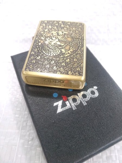 Zippo Motid Batik Naga Cendrawasih   U.S.A Premium COD