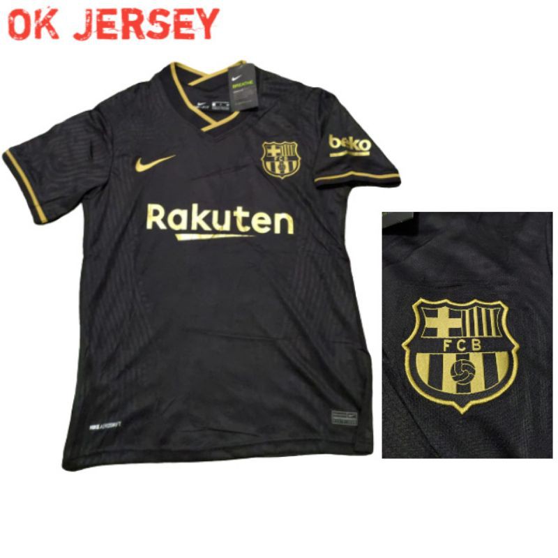 JERSEY BOLA BARCA BARCELONA AWAY 2020/2021 IMPORT GRADE ORI