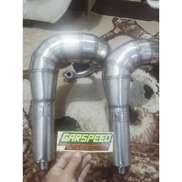 knalpot goped stenlis 50cc