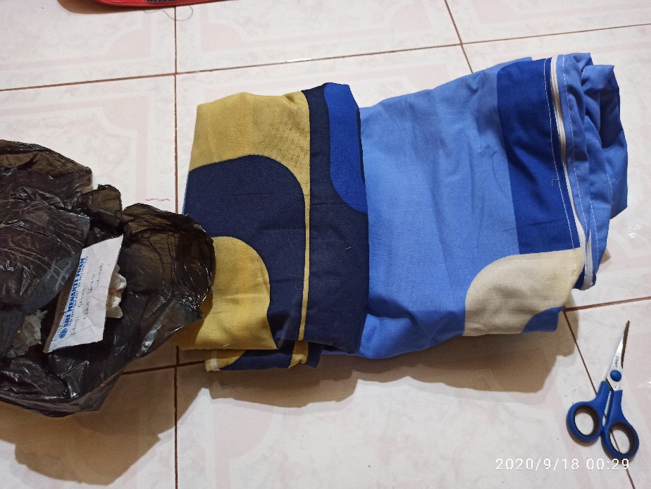 Sarung Kasur Lipat 4 Inoac Pakai Resleting/cover/sarung