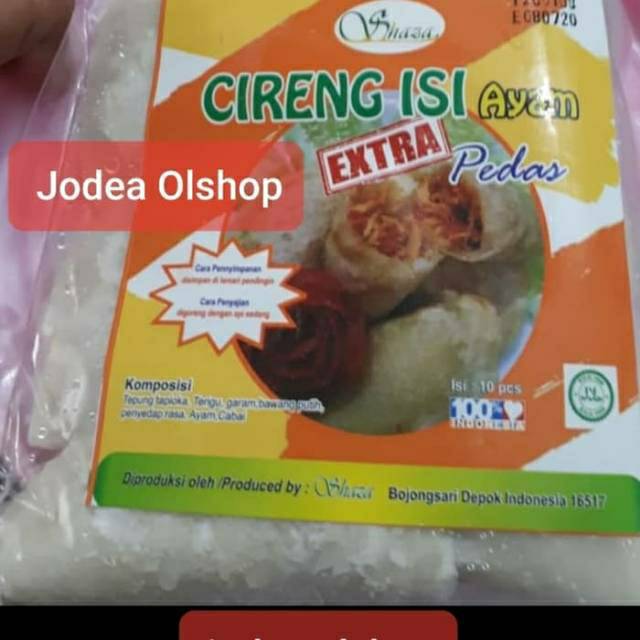 

Cireng Mercon Extra Pedas Cireng Mercon Shaza isi Ayam Xtra Pedas isi 10