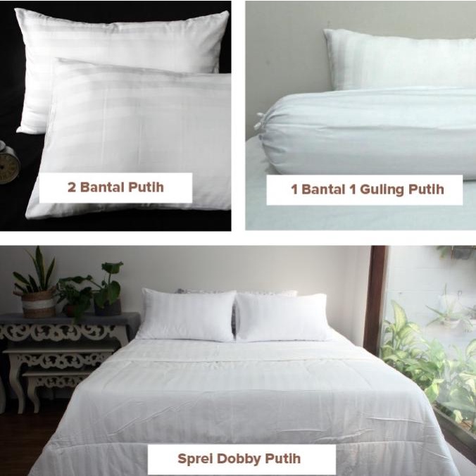 Sprei salur bahan katun dobby