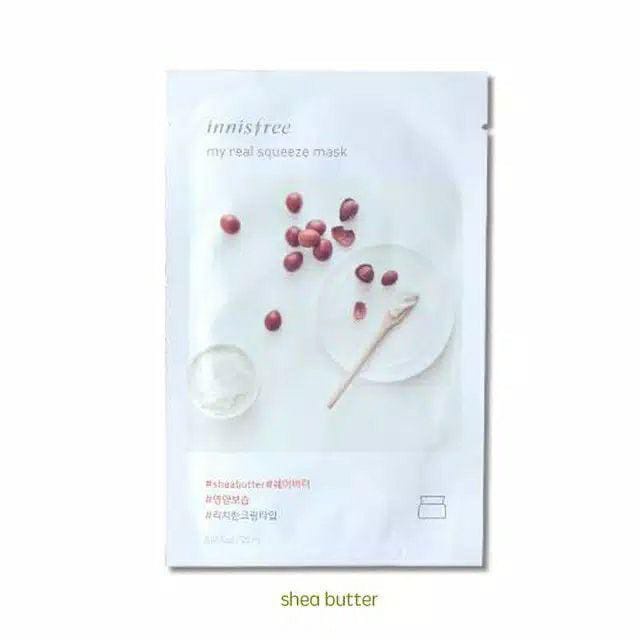 PROMO!! Innisfree Sheet Mask My Real Squeeze Baca Discla Wajah Masker Muka Korea