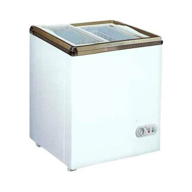 SD100 GEA Chest Freezer Sliding Glass 100 liter GEA SD-100 Freezer Box Kaca 100 liter GEA SD-100