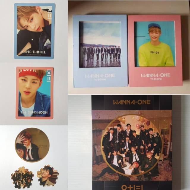 Wanna One Album To Be One, I Promise U, PhotoCard Kang daniel