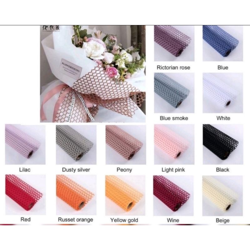 

Flower Wrapping / Paper Jaring / jaring buket