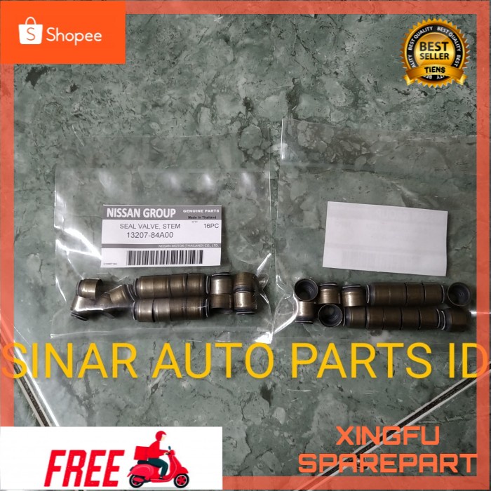 PART SEAL KLEP SEAL VALVE NISSAN XTRAIL T30 T31 SERENA C24 1SET 13207.84A00