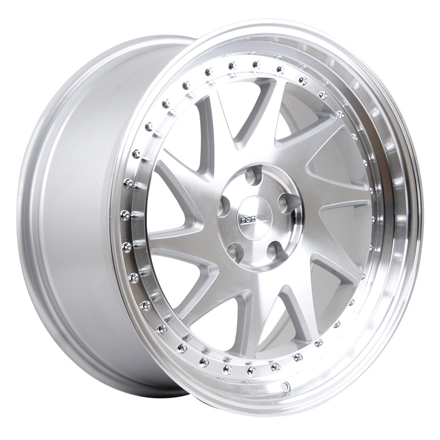 velg racing HSR-Ozora-707-Ring-19 lebar 85-Hole 5x1143-ET35-SMF velg murah