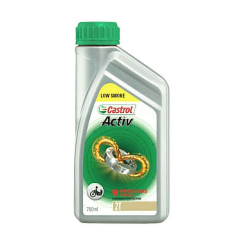 OLI SAMPING 2T CASTROL ACTIV PISTON GUARD LOW SMOKE 700ML 0.7L