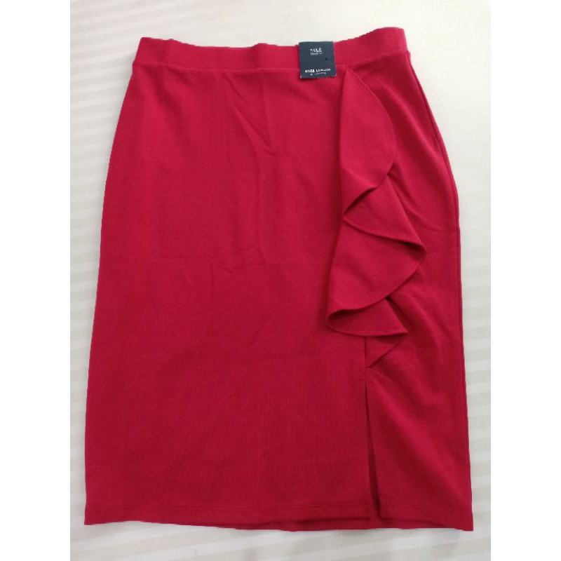 

MS Pensil Skirts Impor - Red