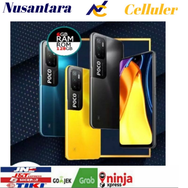 XIAOMI POCO M3 PRO 5G RAM 6 GB ROM 128 GB [POCO M3 PRO 6/128 JARINGAN 5G] Garansi resmi