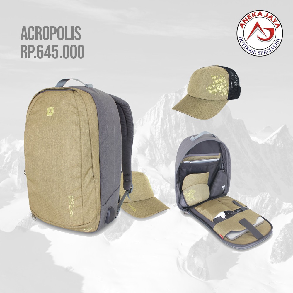 TAS RANSEL CONSINA ACROPOLIS + TOPI