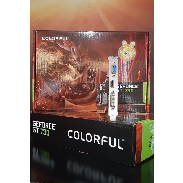 VGA Colorful GeForce GT 730 4GB LP 4GD3-V -NAMPOL GAN