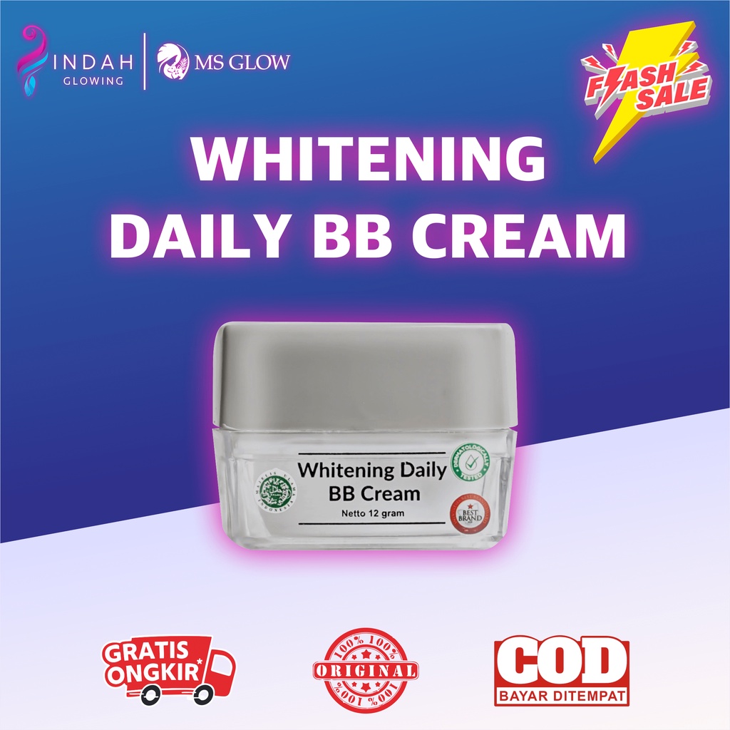 ms glow whitening daily bb cream / bb cream ms glow original