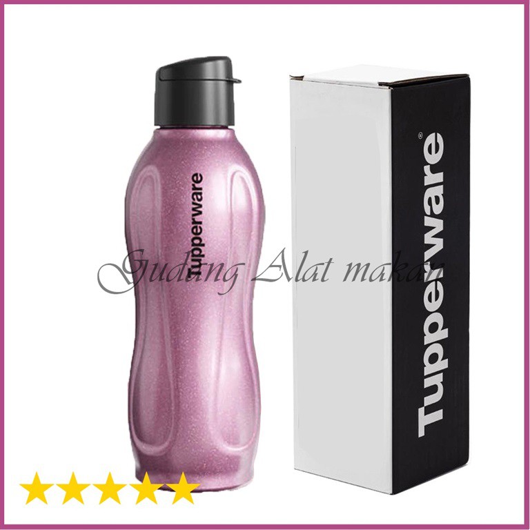 TUPPERWARE Eco Bottle Stainless warna with box