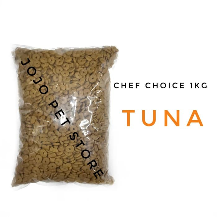 Chef Choice Tuna 1kg / Makanan Kucing / Cat Food / Snack Kucing
