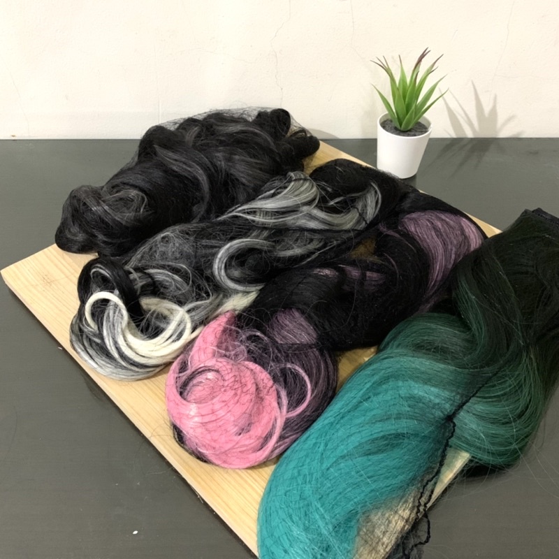 Sissyclip Hairclip Wig Hair Extension Clip Rambut Palsu Ombre Sanggul Poni Murah Preloved