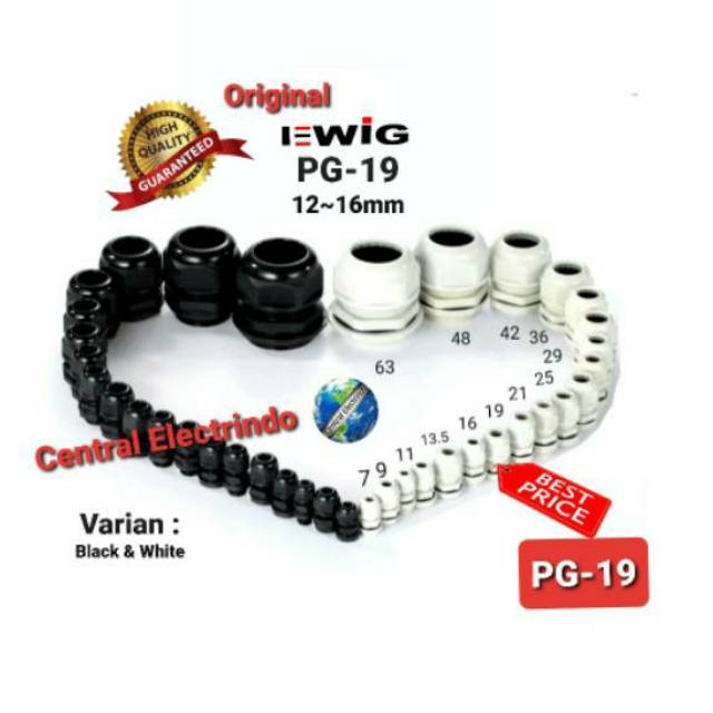 Cable Gland EWIG PG-19 (12~16mm)