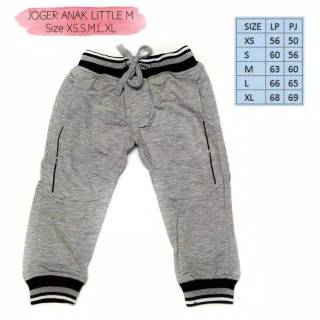  Celana  training  jogger  anak little M Shopee  Indonesia