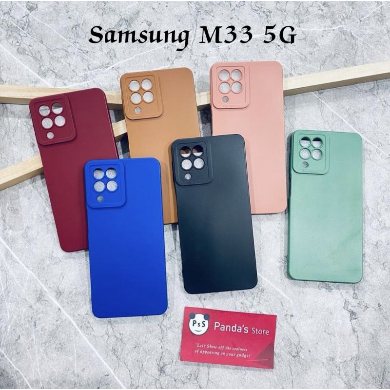 Softcase Pro Camera Samsung M33 5G Candy Case Full Color 3D Silikon TPU