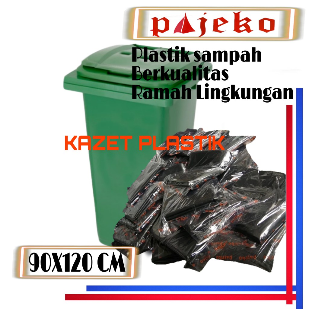 Kantong Plastik Sampah 90 x 120 Cm Tebal 80 micron / Plastik Sampah 90x120 Cm / trash Bag Hitam 90x1