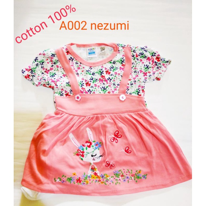 Rok bayi A003  anak 3 - 12m katun 100%