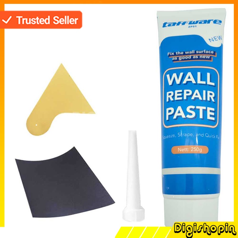 Pasta Krim Reparasi Tembok Dinding Anti Bocor Wall Crack Repair / Cat Wall Mending Agent Wall Repair Cream Wall Adhesives Crack Nail Repair Agent Walls Peeling Gap Repair Paste Scraper Tile Grout