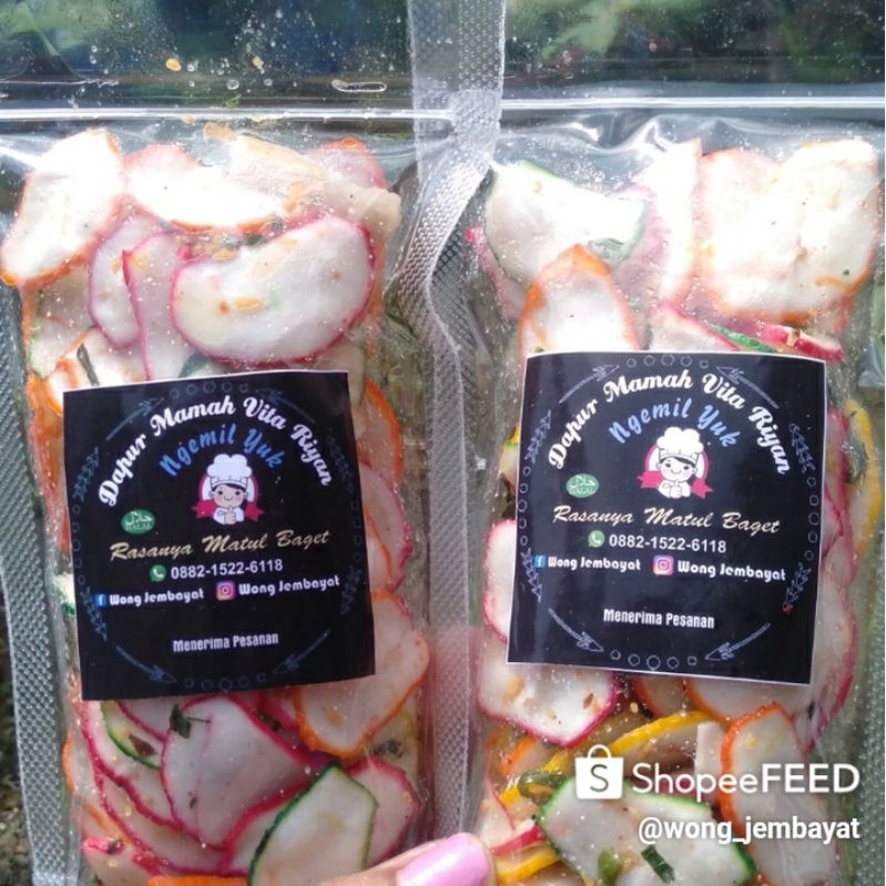 Jual Krupuk Seblak Bantet Original Daun Jeruk Shopee Indonesia