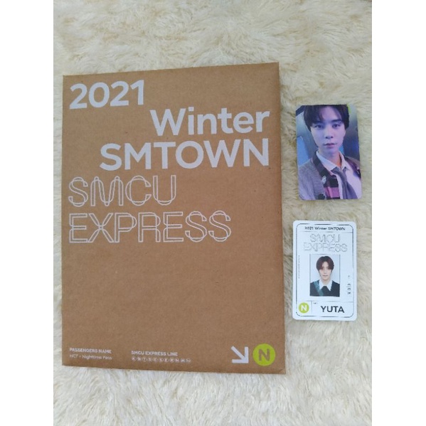 SMCU NCT NIGHTTIME JOHNNY PHOTOCARD PC YUTA PASS CARD