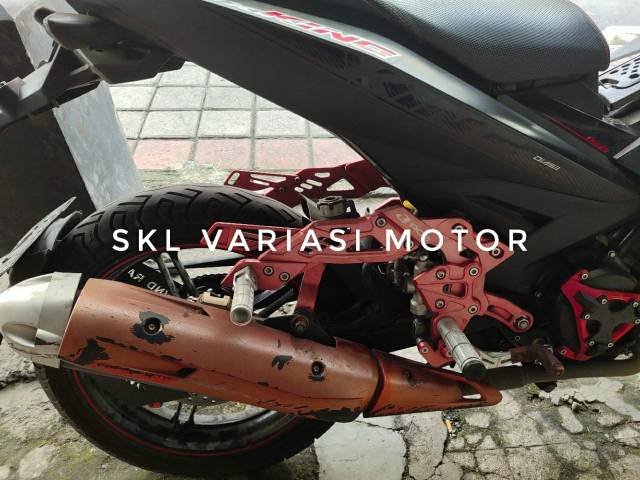 Peninggi Shock Belakang Monoshock Jupiter Mx King Kualitas Sangat Tebal 6mm kuat kokoh