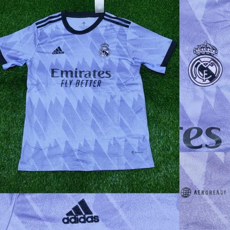 "PAD. 9876" Jersey real_Madrid_away grade_ori_import musim 2021 2022 baju bola madrid kaos bola dewa