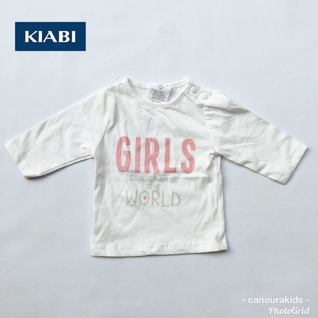 [SALE] KIABI Newborn Baby Girl french cotton tee