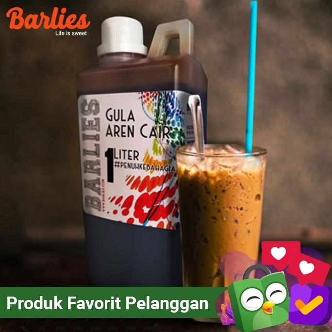 

Gula aren cair premium 1 liter merk BARLIES