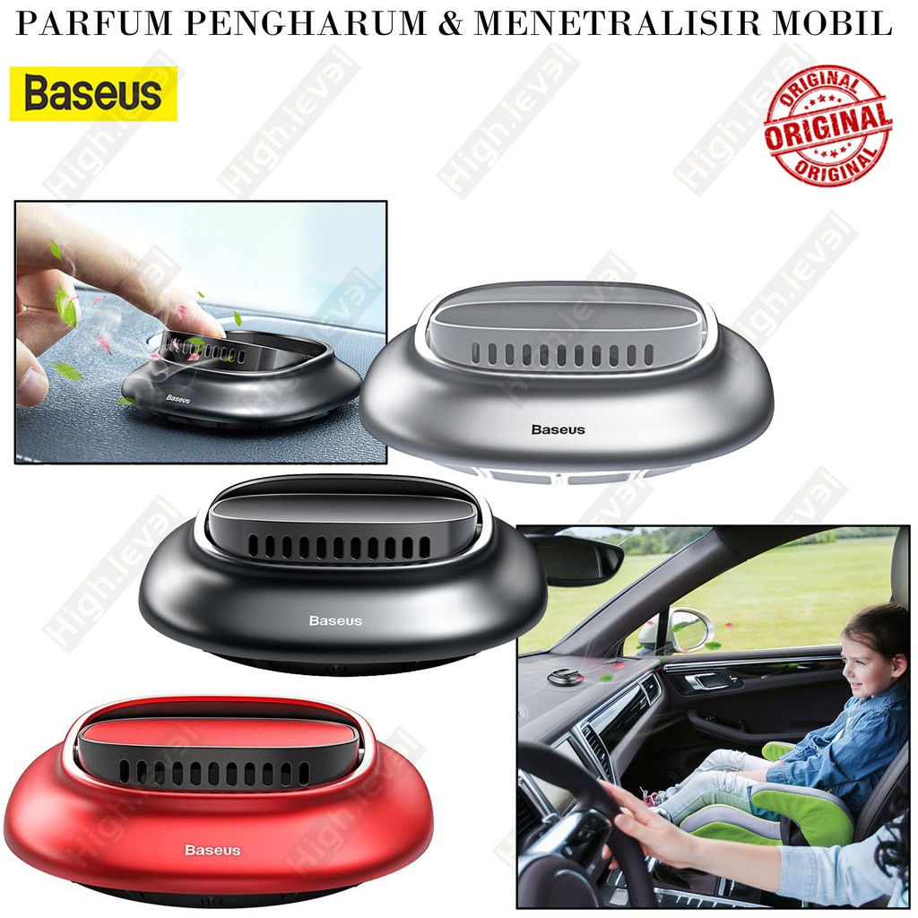 BASEUS MINI VOLCANO FRAGRANCE HOLDER / ALAT + PARFUM PENGHARUM MOBIL