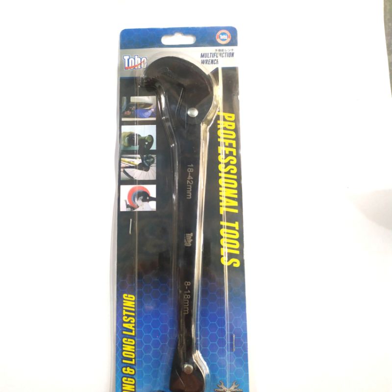 TOHO kunci serbaguna 8-42 mm multifungsi snap and grip