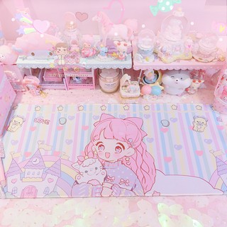 Alas Meja Warna Pink Motif Beauty Girl Sakura Magic Array Alas Meja Warna Pink Motif Beauty Girl Sakura Magic Array