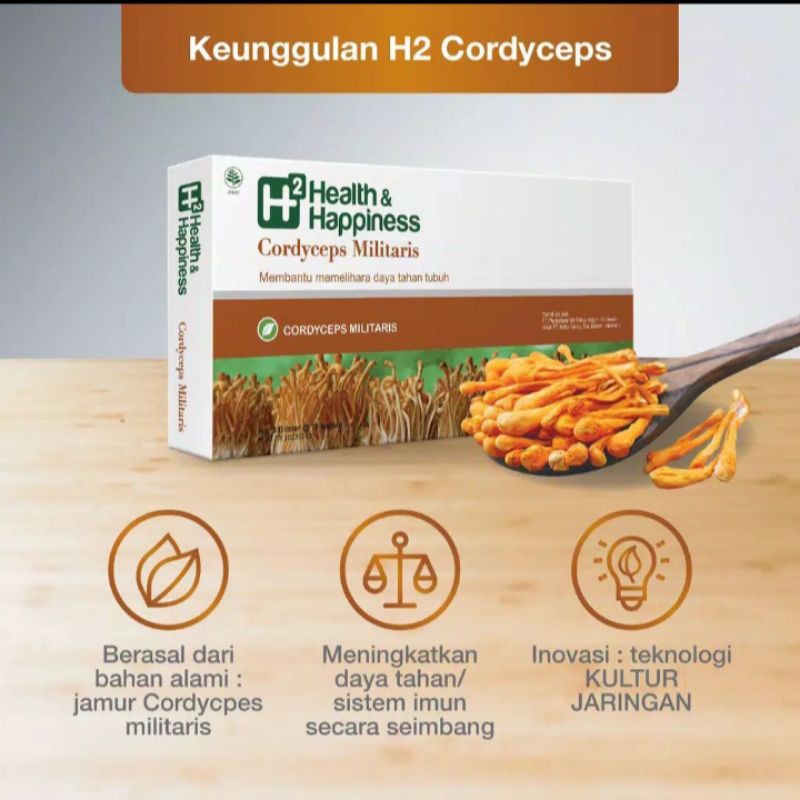 H2 Cordyceps militaris isi 10 capsul