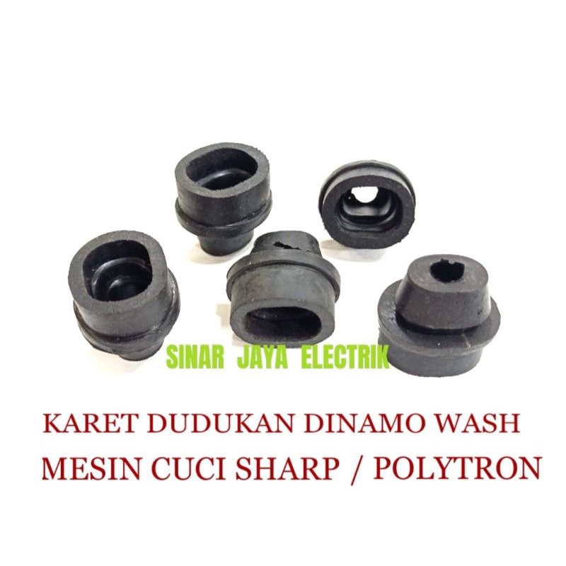 KAKI KARET DINAMO WASH PENCUCI MESIN CUCI POLYTRON MODEL OVAL
